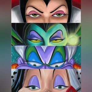 Villian Eyes DIY 5D Full Round Drill Diamond Painting